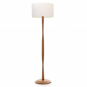 Modern Oak floor lamp | Wooden floor lamp Handmade in the UK