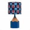 Blue pencil lamp with Spiderman lampshade